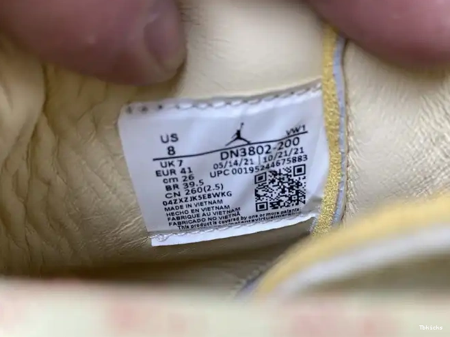 Rep TBK 2 Jordan Air Union x DN3802-200 Rattan 0515